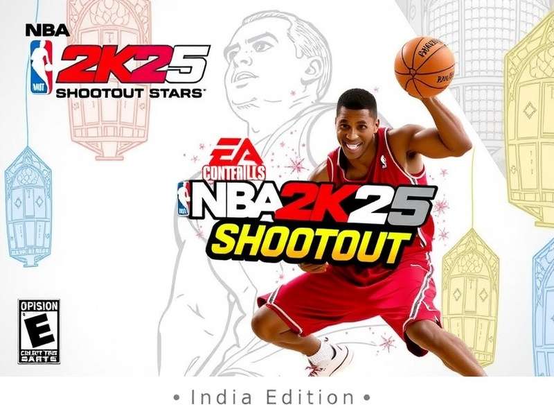 NBA 2K25 Shootout Stars India Edition Cover